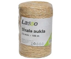 Lasso Virvė 2.5mm 100m sizalė