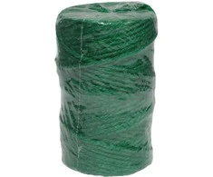 Lasso Aukla Džuto 2mm x 100m Žalia