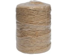 Lasso Aukla džuto 4-gijų 1.5mm x 110m ruda