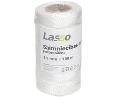 Lasso Virvė Polipropileno 1.5mm 100m
