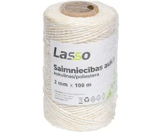 Virvė Lasso Ūkio 2mm 100m Medvilnė/Poliesteris