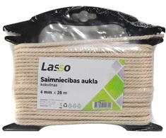 Lasso Virvė ūkio 4mm 20m medvilnė