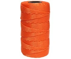 Bikuva.lt Virvė suktasis polipropileno 1,5 mm x 100 m, oranžinė
