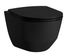 Laufen UNITAZAS PAKABINAMAS PRO 53 Juodas