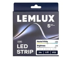 JUOSTA LED LEMLUX COB 5M . 14W. 2000LM. 4000K. IP20