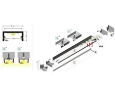 Standart LED SET PREMIUM BEGTON12 1000 ANOD