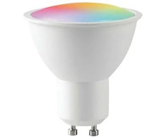 Led lemputė BESK Wi-Fi RGB 6W GU10 3000K