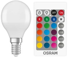 Osram LP.LED STAR+CL P RGBWFR 40 5,5W 827 E14