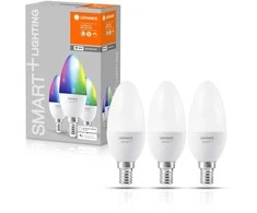 Ledvance Smart Išmanioji lemputė Ledvance LED, B38, 2700–6500 °K, E14, 5 W, 470 lm, 3 vnt.