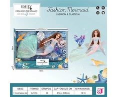 Nežinomas Lėlė EMILY MERMAID ZJA325854, 29 cm