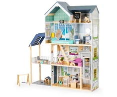 Lėlių namas EcoToys Maya Residence, įvairių spalvų