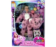 Apple Nežinomas Lėlė Emily With Cat Costume QJ201D, 32 cm