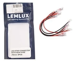 SUJUNGIMAS LEMLUX LED JUOSTOS 15CM LAIDU 10MM 5VNT