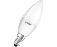 Lemputė Osram LED, B35, 2700 °K, E14, 5.5 W, 470 lm