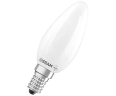 Lemputė Osram LED, B35, 4000 °K, E14, 3.4 W, 470 lm