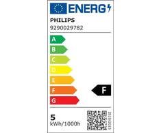 Lemputė Philips LED, P45, 2700 °K, E27, 5 W, 450 lm