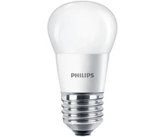 Lemputė Philips LED, P45, 2700 °K, E27, 5 W, 450 lm