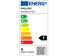 Lemputė Philips LED, P45, 2700 °K, E27, 5 W, 450 lm