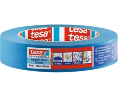 Tesa Präzisionskrepp 4440 Außen UV PLUS glatt blau L.50m B.25mm Rl.TESA (04440-00001-00)