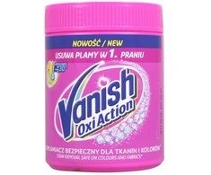 Dėmių valiklis Vanish Oxi Action Rožinė 470g
