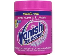 Dėmių valiklis Vanish Oxi Action Rožinė 470g