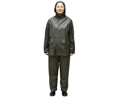 Haushalt Striukė vyriška Apple PU RAIN SET WS2U00G SIZE L OLIVE Žalias