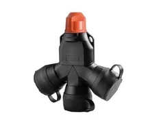 Ligzda Elektro-Plast TXF188S, melna/oranža