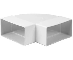 Ventiliatorius Ventiliacijos alkūnė EUROPLAST KLH25-90, 220 x 55 mm, 90°