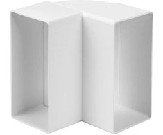 Ventiliacijos alkūnė EUROPLAST KLV25-90, 220 x 55 mm, 90°