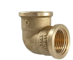 Līkums TDM Brass 200, 90 °, 1 1/4", misiņš