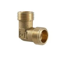 Līkums TDM Brass 212L, 90 °, 3/4", misiņš