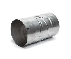 Kaminų alkūnė WADEX 115. D130 mm 45°