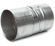 Kaminų alkūnė WADEX 115. D160 mm 45°
