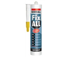 Soudal Fix all baltas 290ml-klijuojantis hermetikas
