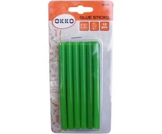 Okko Milwaukee GLUE STICKS 12PCS SET.7.2X100MM.Žalias