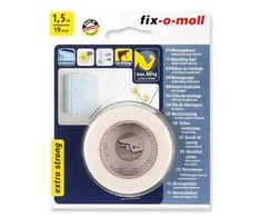 Līmlente Fix-O-Moll BALT3563047, divpusējs, 1.5 m x 19 mm