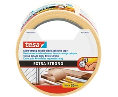 Lipni juostelė Tesa 05671, dvipusė, 10 m x 50 mm