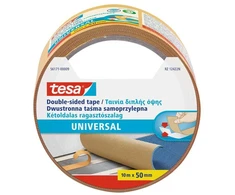 Lipni juostelė Tesa Universal, dvipusė, 10 m x 50 mm