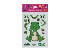 Centrum DECORATION STICKERS SET DINO 3 SHEETS