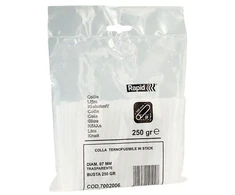 Lipnios lazdelės Rapid, 10 cm x 0,72 cm, skaidrios, 0,25 kg