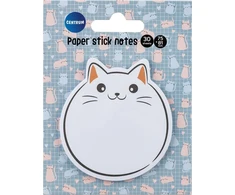 Centrum PAPER STICKY NOTES 30SH 75X81MM CUTE CAT