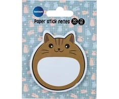Centrum PAPER STICKY NOTES 30SH 75X81MM CUTE CAT