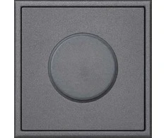 Liregus 5-200W LED šviesos ryškumo reguliatorius MODERN, be rėmelio, juodas