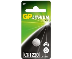 Litija baterija GP GPPBL1220000, CR1220, 3 V
