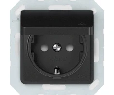 Lizdas Vilma SL250 111030202707, įžemintas lizdas, IP44, antracito spalvos