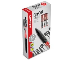 Ballpoint pen Luxor Gel Pen 7813/10. red. 0.7 mm