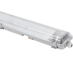 Lubinis šviestuvas Šviest korp, SPECTRUM, LED, 2XT8, G13, 2x18W, 2X120 CM, IP65