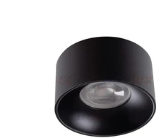 Šviestuvas lubų Kanlux Mini Riti, 10W, GU10, juodas