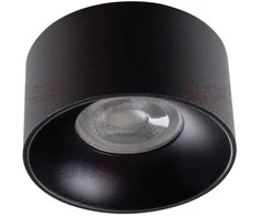 Šviestuvas lubų Kanlux Mini Riti, 10W, GU10, juodas