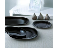 Luminarc Lėkštė sriubai 21cm Carine, juoda